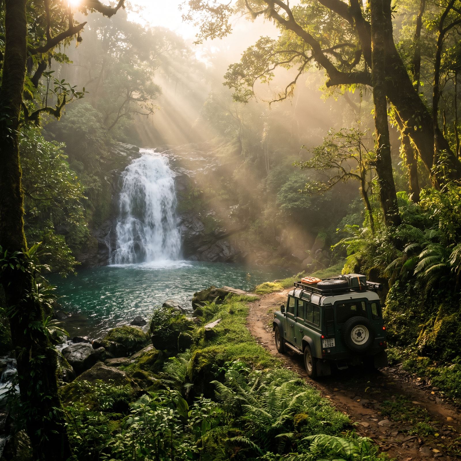 Off-road jeep adventure