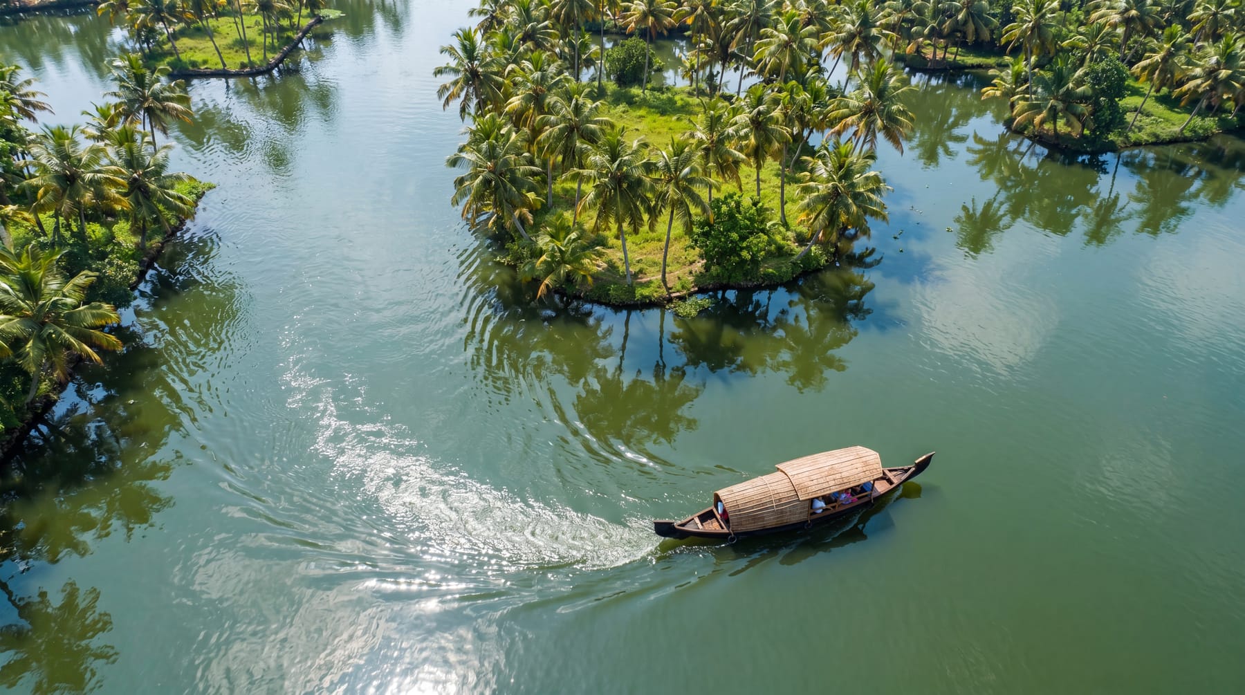 Alleppey Backwater Cruise, Kerala