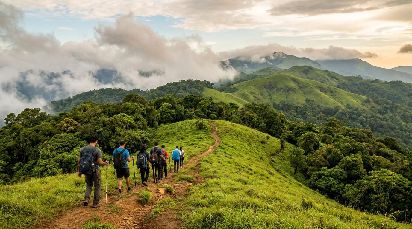 Muthukoramala Sunrise Hike, Kerala