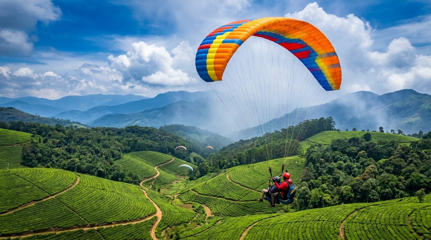 Vagamon Paragliding, Kerala